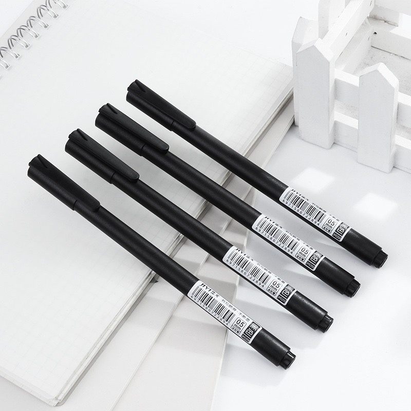 Bút bi nước văn phòng mực gel ngòi 0.5mm mực đều nét chữ đẹp - VPP THIÊN ÁI