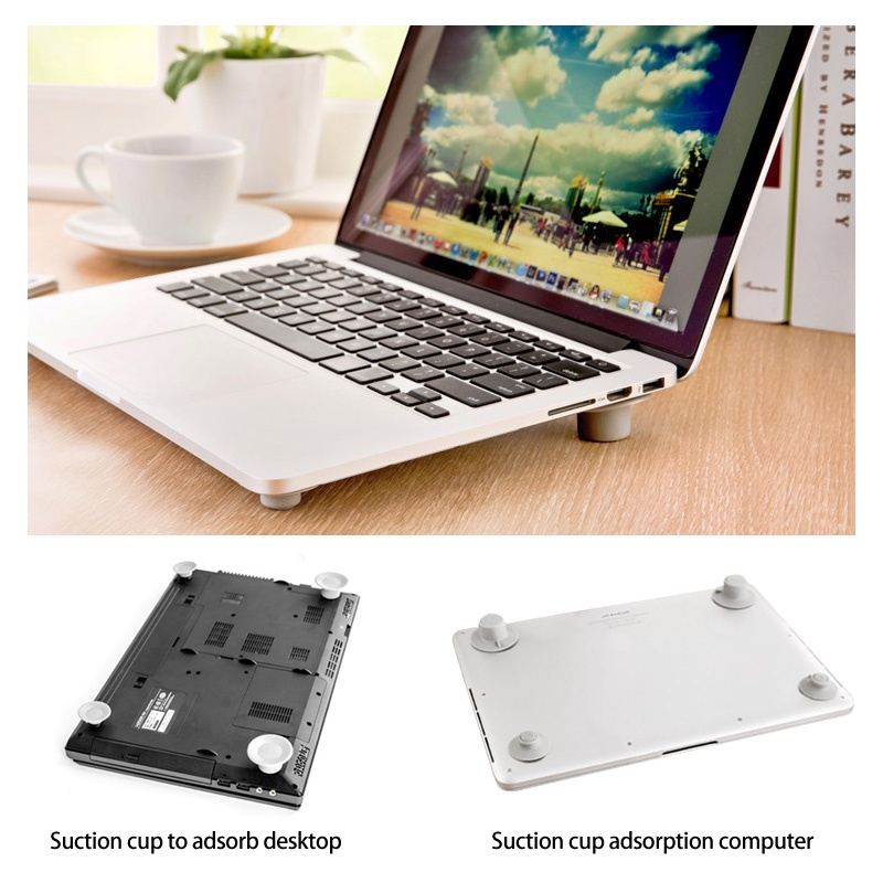 Đế Tản Nhiệt Chống Trượt Cho Laptop Macbook Hp Lenovo Đứng