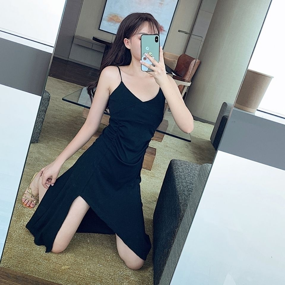 Váy Nữ Thiết Kế Bất Đối Xứng Quyến Rũ Thời Trang 2021