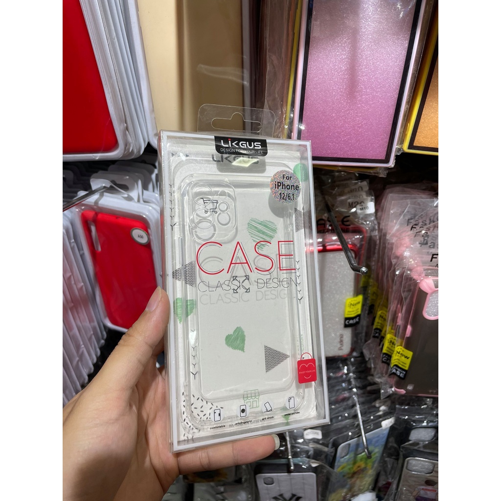 Ốp Silicon Trong Suốt Chống Ố Siêu Mỏng 0,5MM | Chính hãng OuCase cho dòng ip 11/12/13/Pro/Max [G Shop]