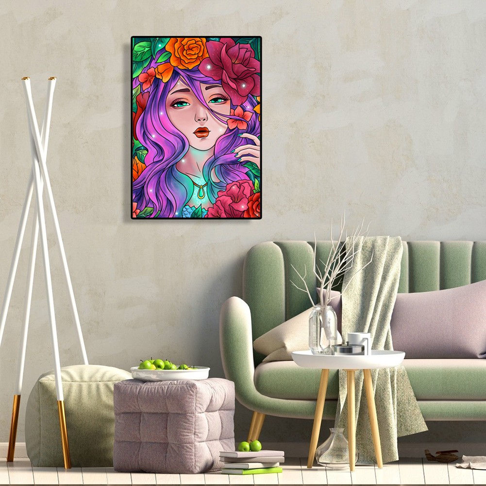 Bộ Tranh Đính Đá 5d Tự Làm Hình Phong Cảnh Ấn Tượng