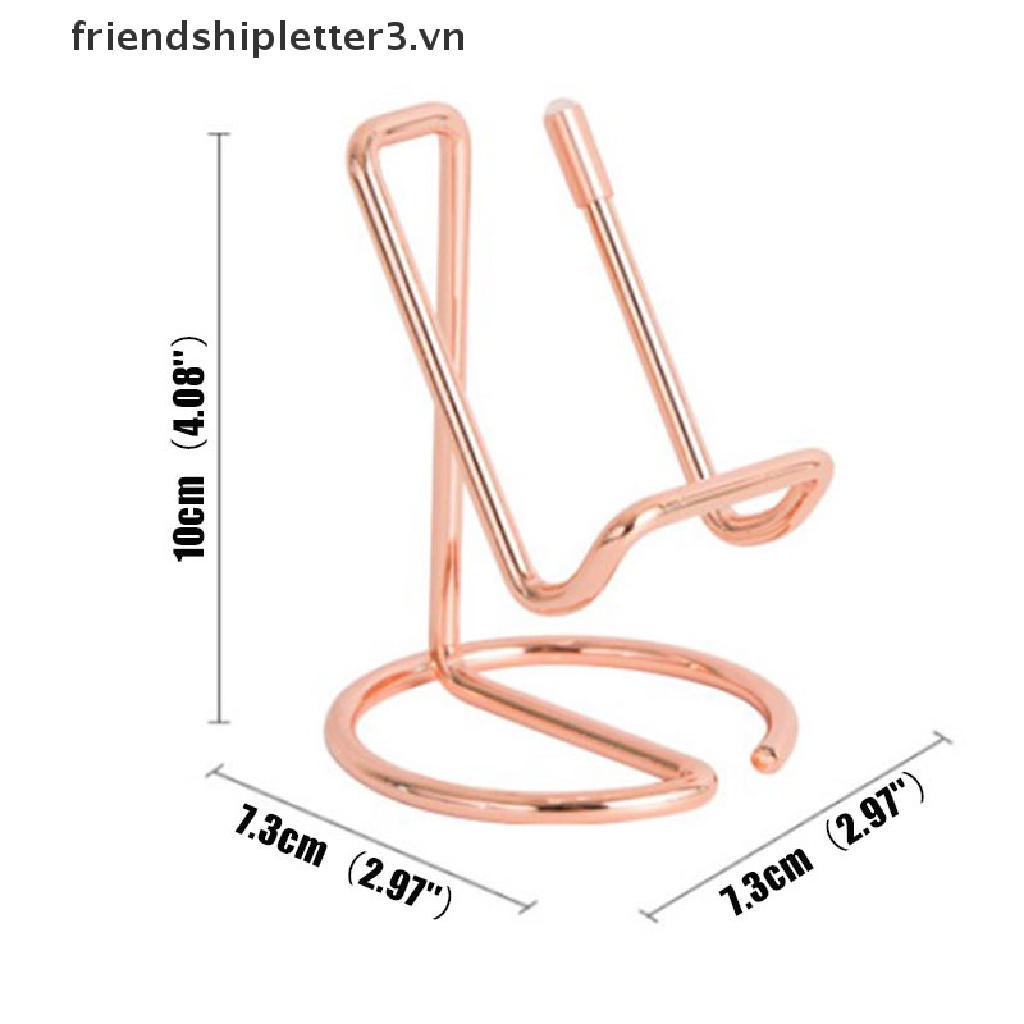 Giá Đỡ Máy Tính Bảng 3 Ngăn Bằng Sắt Phong Cách Châu Âu Sang Trọng