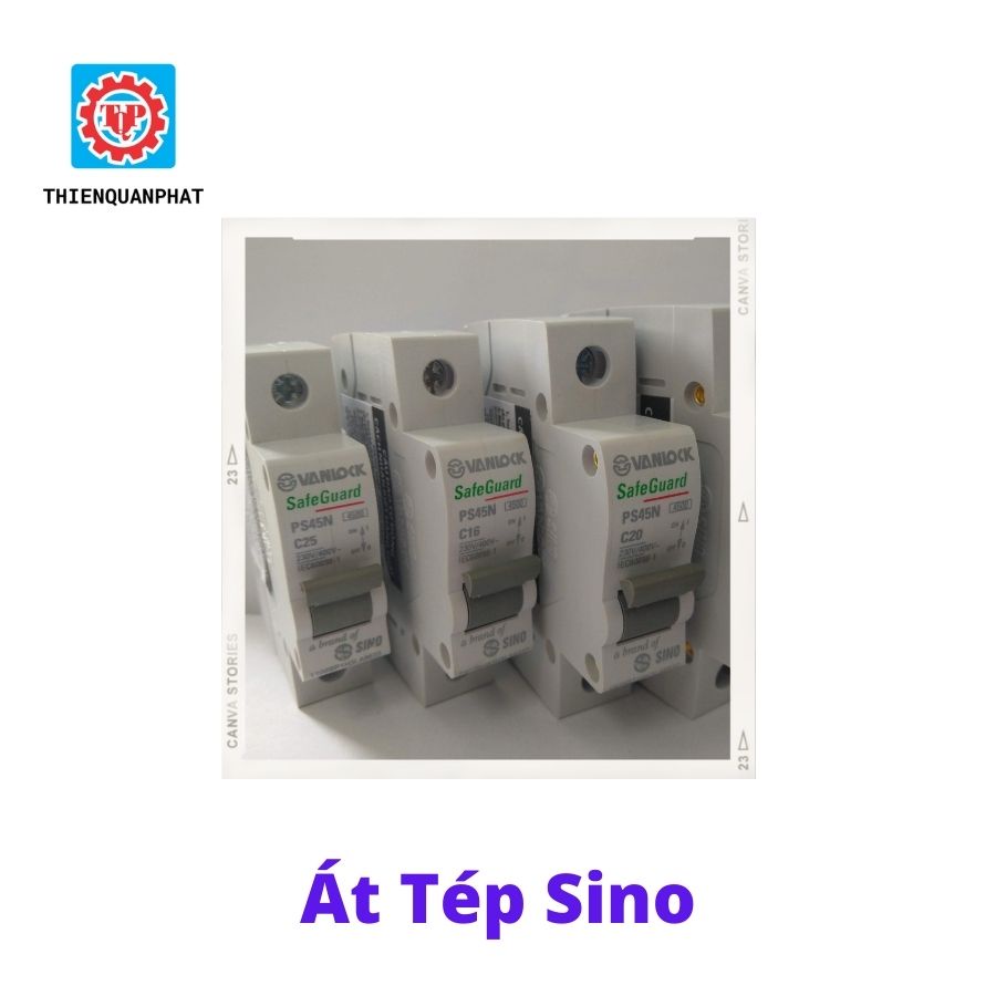 Át tép | Cb 1P Sino Vanlock 16A~63A GIÁ RẺ CHÍNH HÃNG