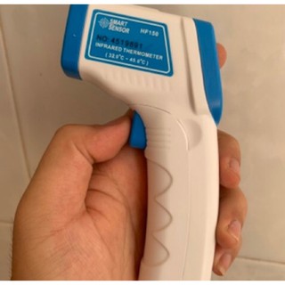 CHO XEM HÀNG_Nhiệt kế kỹ thuật số trán hồng ngoại Súng đo nhiệt độ không tiếp xúc với 3 màu Đèn nền chỉ báo 1S Đo nhanh