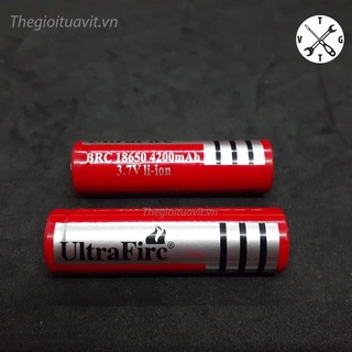 Pin sạc 18650 ultrafire 3.7v 4200mah