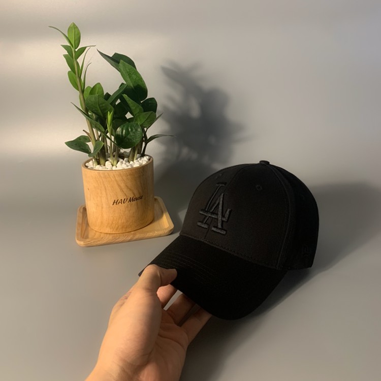 Mũ lưỡi trai, Nón kết xuất khẩu Zeni Store L.A đen thêu logo đen Siêu HOT Freeship, Full Hộp
