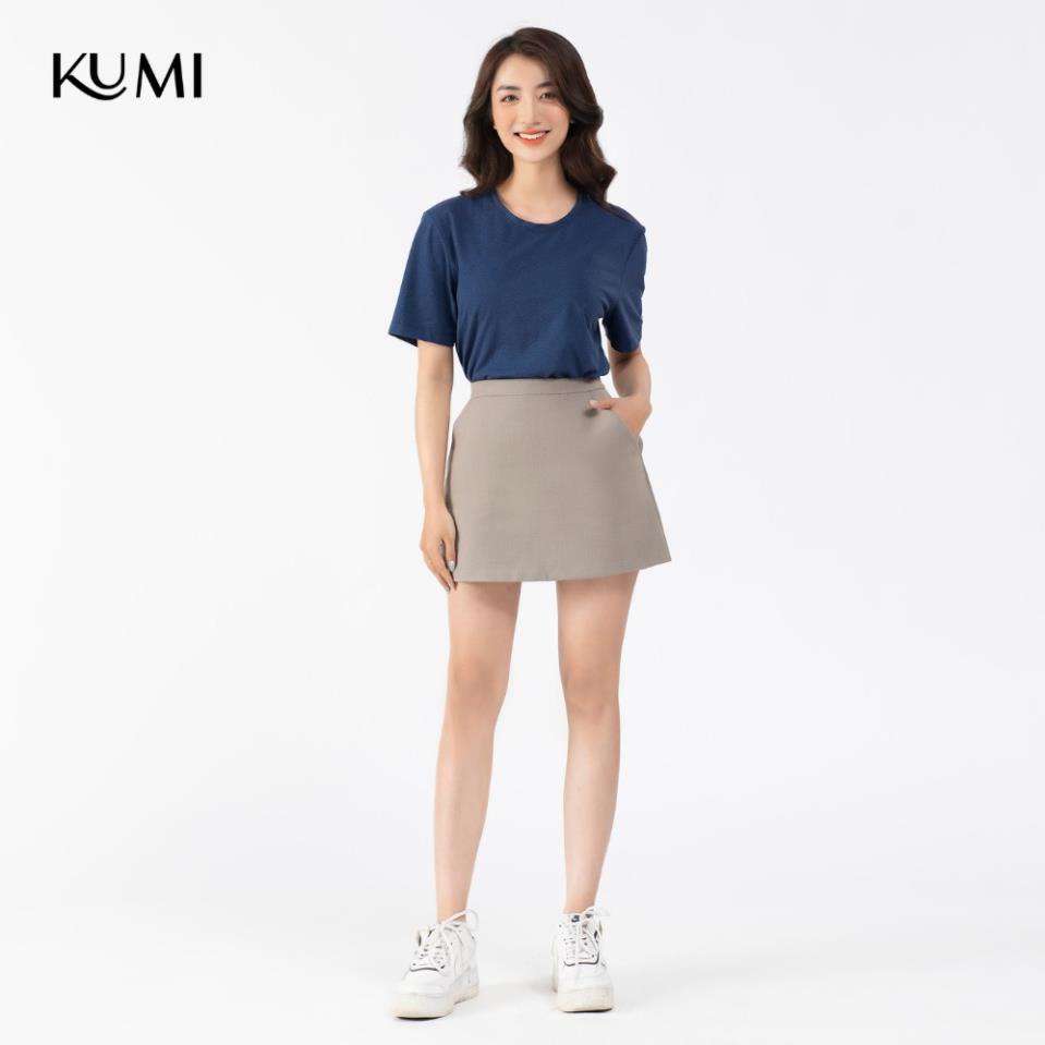 Chân Váy Chữ A Chất Kaki Cao Cấp Co Dãn Có Quần Trong, Chân Váy Chữ A Hàn Quốc Trẻ Trung Năng Động Kumi - Ghi Sữa | BigBuy360 - bigbuy360.vn