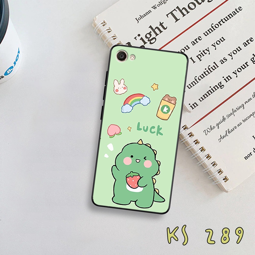 Ốp lưng Vivo Y66 - Vivo Y67 - Vivo Y75 - Ốp in hình khủng long,dinosaur dễ thương