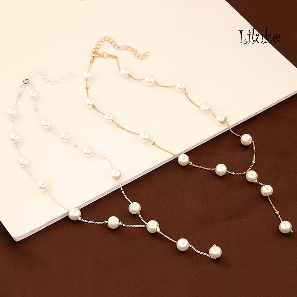 Bộ 3 Món Trang Sức Ngọc Trai Nhân Tạo Thời Trang Dành Cho Nữ