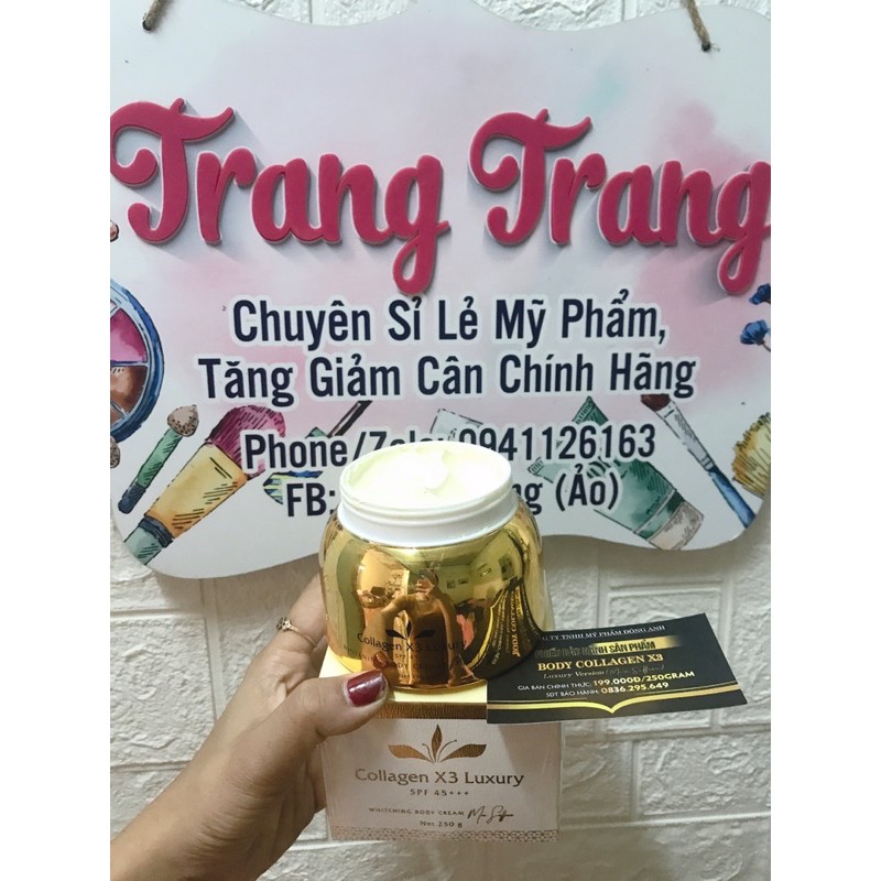 BODY COLLAGEN X3 LUXURY [ chính hãng]