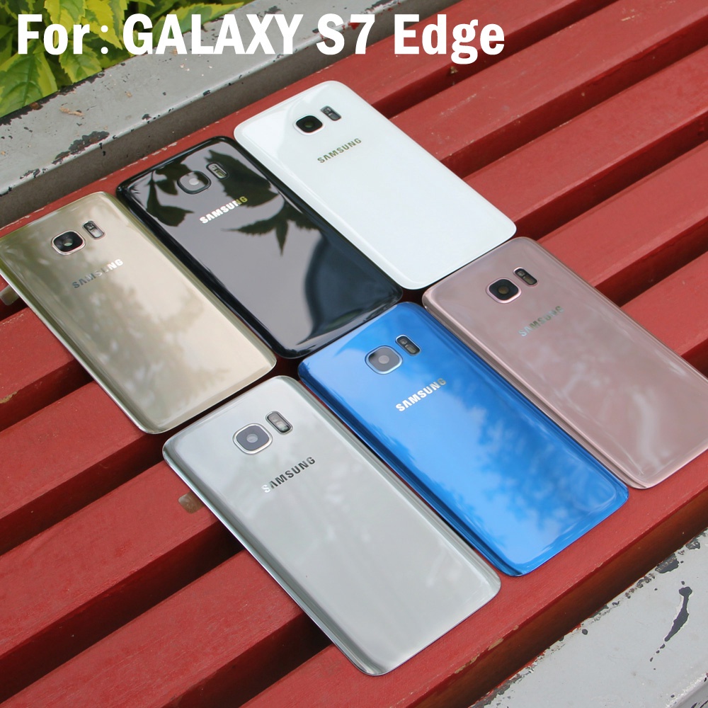 Nắp Lưng Điện Thoại Bằng Kính Thay Thế Chuyên Dụng Cho Samsung Galaxy S7 edge G935 S7 G930