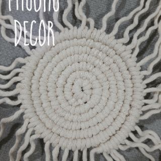 LÓT LY MACRAME TRÒN – HÀNG ĐẸP