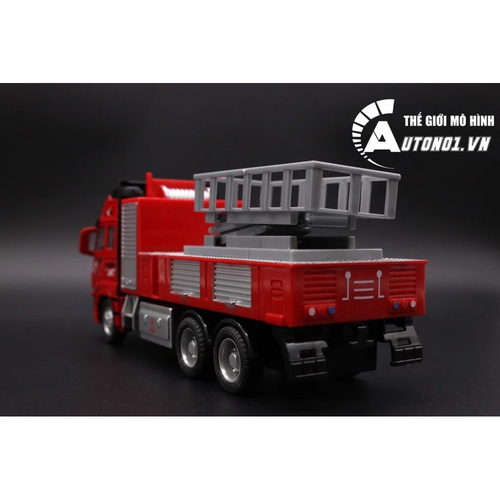 MÔ HÌNH XE THANG CỨU HỎA RED 1:32 TRUCK MODEL 6760