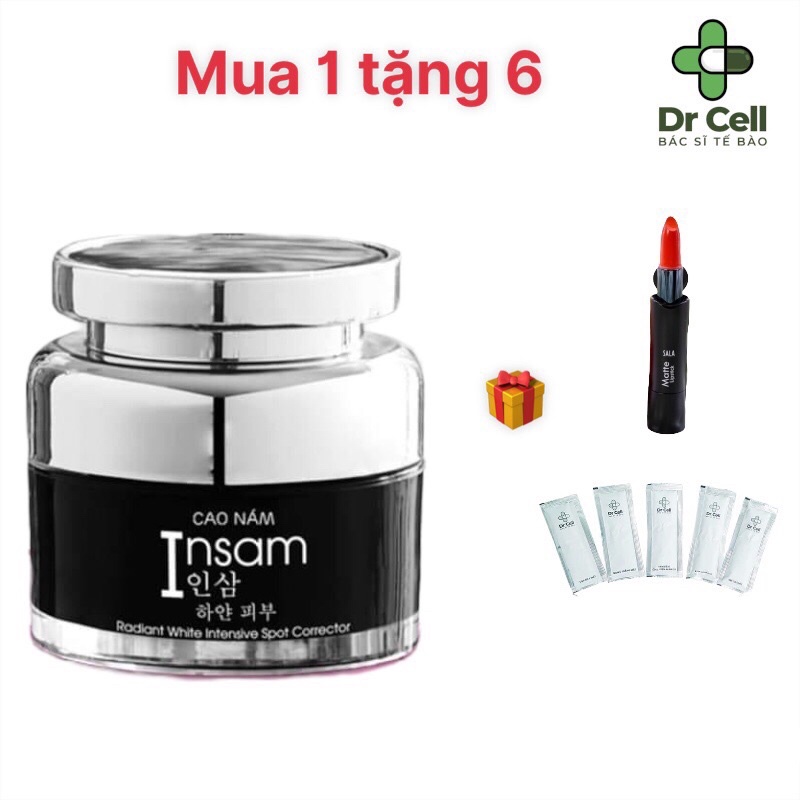 Cao Nám Insam DR CELL 20g - Tặng Son + Set quà tặng 5 món