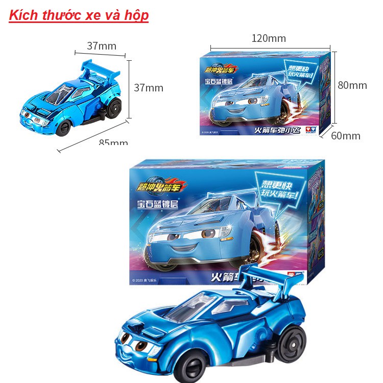 Xe ô tô tay đua siêu hạng mô hình nhân vật Spark Siêu Tốc đồ chơi trẻ em (không kèm bệ phóng)