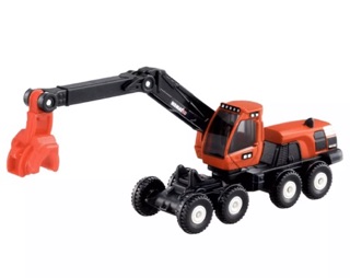 Xe cẩu gỗ mô hình Tomica