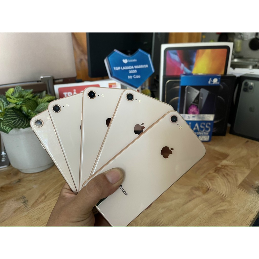 Điện thoại iPhone 8 - (64GB/256GB) Quốc Tế Chính Hãng Apple Đẹp  99% như Mới NGUYÊN ZIN FREESHIP - MRCAU