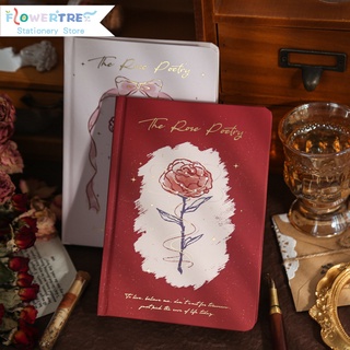 Flowertree 1 sổ tay ghi chú họa tiết hoa hồng xinh xắn