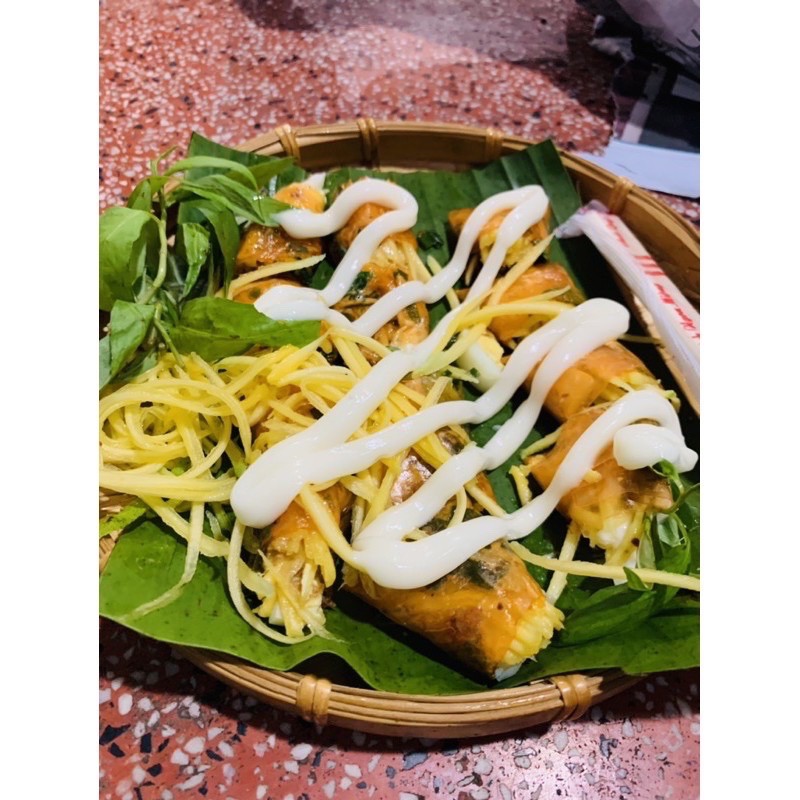Bánh tráng miếng vuông đỏ cuộn bơ mỏng ngon chuyên làm bánh tráng cuốn - 250g / 500g / 1 kg