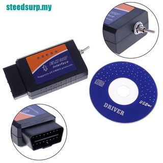 Thiết Bị Chẩn Đoán Lỗi Stetdsurp Bluetooth 25k80 Elm327 V1.5 Usb Elm 327 Can / Ms