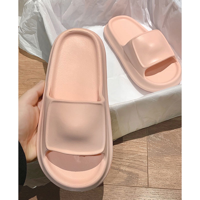 Dép quai ngang nam nữ đế cao 4cm siêu đẹp , siêu nhẹ có size nam nữ không thấm nước , chống trơn trượt đúc nguyên khối