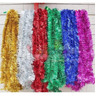 Combo 05 dây kim tuyến trang trí cây thông Noel, làm cây thông Noel