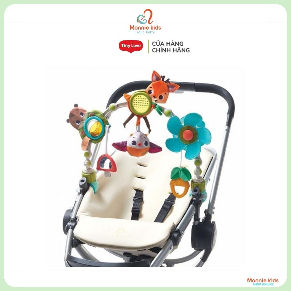Đồ chơi treo xe đẩy Tiny Love Musical Nature Stroll Into The Forest, lục lạc treo xe nôi cho bé