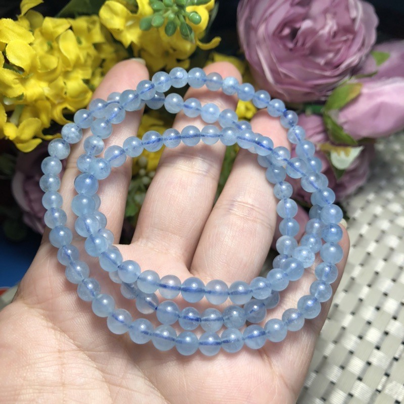 Vòng Aquamarine quấn 3
