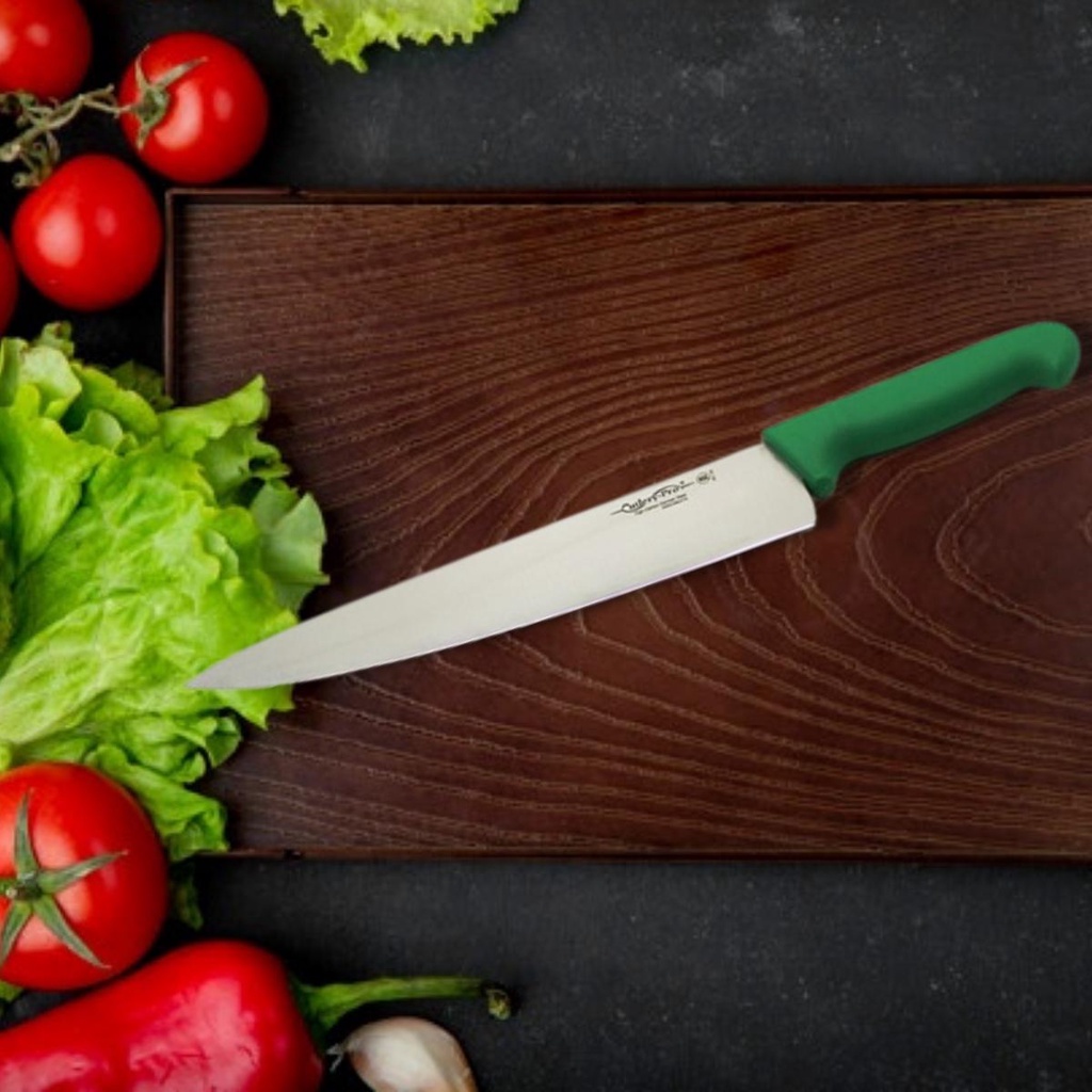 Dao Bếp Cutlery-Pro Cán Xanh Lá 305Mm