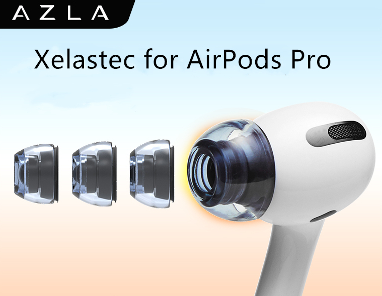 AZLA Xelastec Eartips for AirPods Pro 1 Cặp Đầu Silicone Thay Thế Cho Tai Nghe Airpods