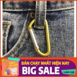 Móc Khóa Treo - Chữ D - Carabiner - Hàng Có Sẵn 1k 1000đ 1000