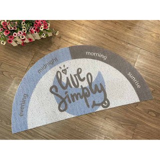 Thảm chùi chân poly 45x75 - Live Simply - TCC49101