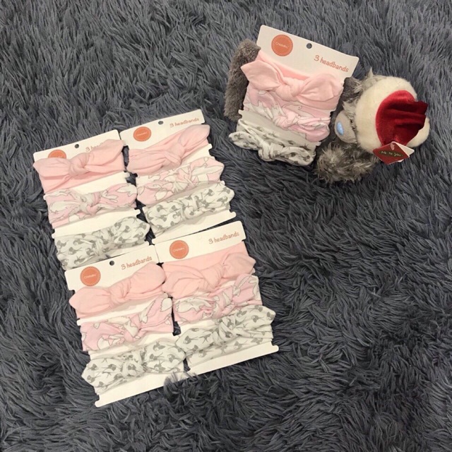 Set 3 băng đô bé gái