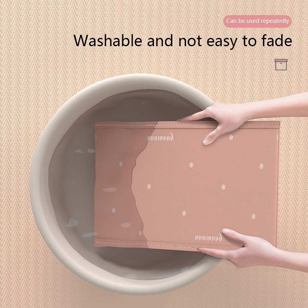 Hộp Đựng Quần Áo Bằng Pp Có Thể Giặt Sạch Tiện Dụng Cho Gia Đình