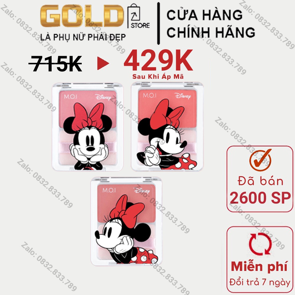 Má hồng Hồ Ngọc Hà MOI Cosmetics bản giới hạn - tự nhiên siêu mịn【CAM KẾT HÀNG CHÍNH HÃNG®】‎‎ | BigBuy360 - bigbuy360.vn