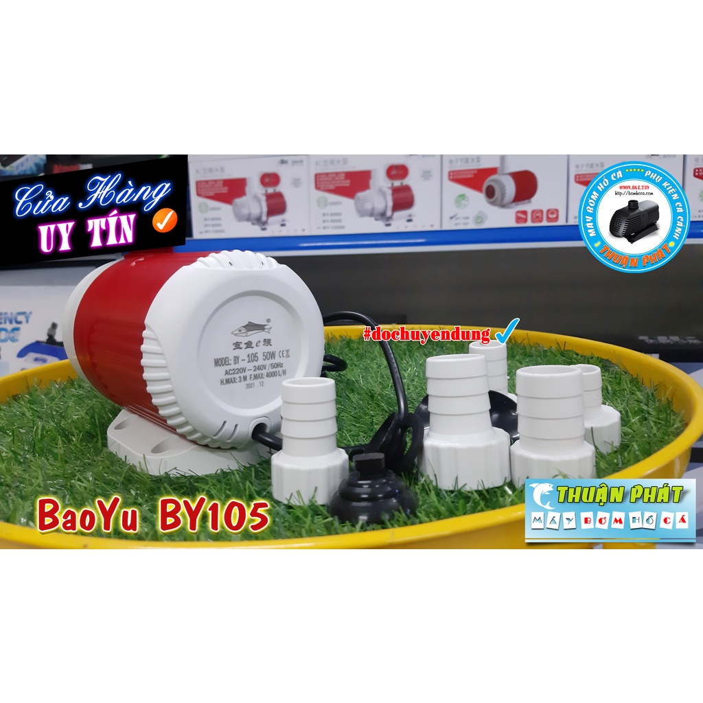 Máy Bơm Hồ Cá BaoYu BY101 BY102 BY103 - BY104 - BY105 - BY106 - BY107 BY108s BY109s - 102 103 104 105 106 107 108s 109s)