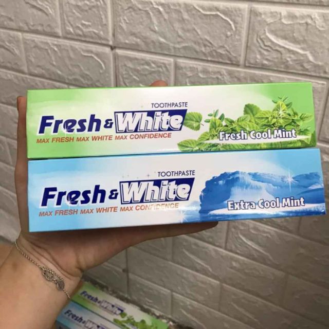(BG) Kem đánh răng Fresh & White Thái Lan 160g