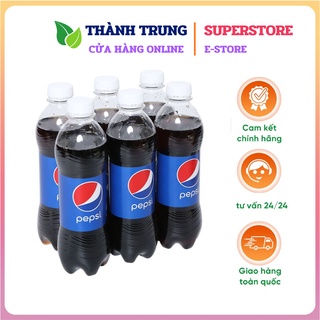 Combo 6 chai nước ngọt Pepsi Cola 390ml