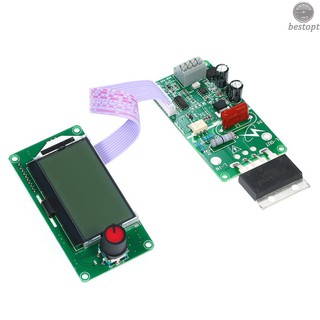 B&O 100A LCD Display Digital Double Pulse Encoder Spot Welder Controller Board Spot Welder Control Module