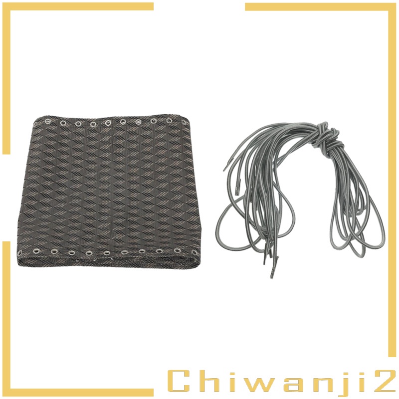 [Chiwanji2] 160x43cm Vải Lót Ghế Ngồi Có 4 Dây Hình Thoi