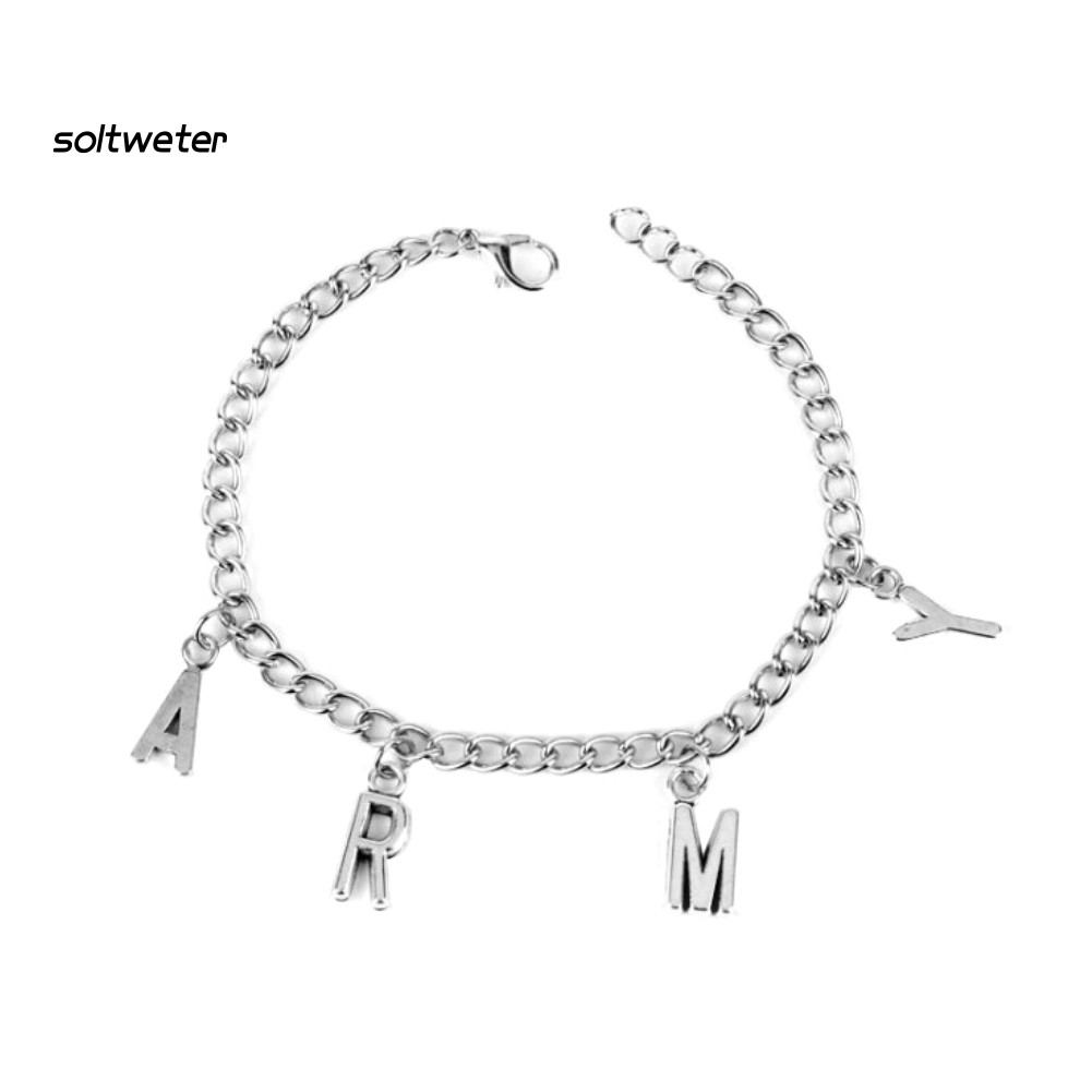 Vòng Tay Mặt Chữ Army Thời Trang Cá Tính