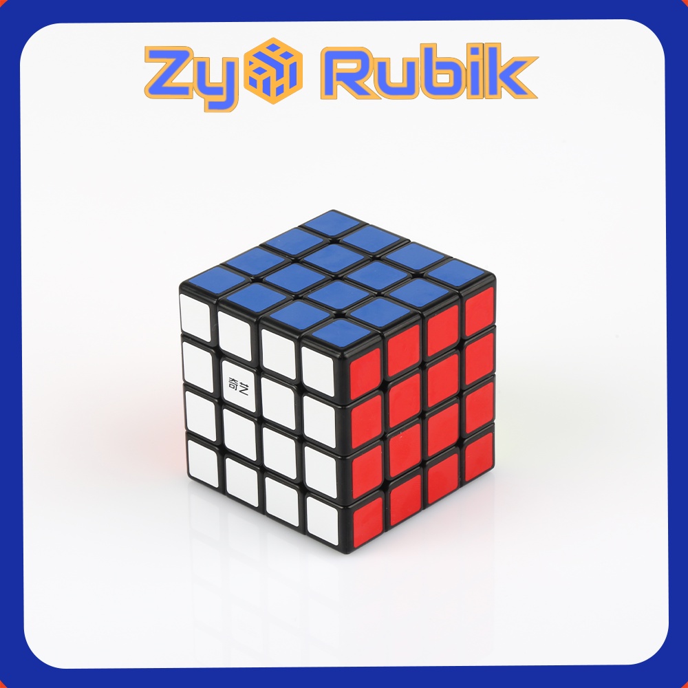 Rubik 4x4 QiYi Qiyuan W2 Black ( Màu Đen ) - Đồ Chơi Rubik 4 Tầng - ZyO Rubik