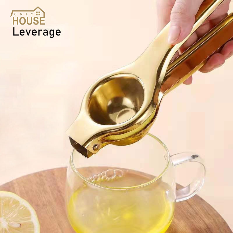 ONLY HOUSE  Dụng Cụ Kẹp Ép Nước Cam Chanh mini Bằng Tay Bằng Thép Không Gỉ Sử Dụng Tại Nhà
