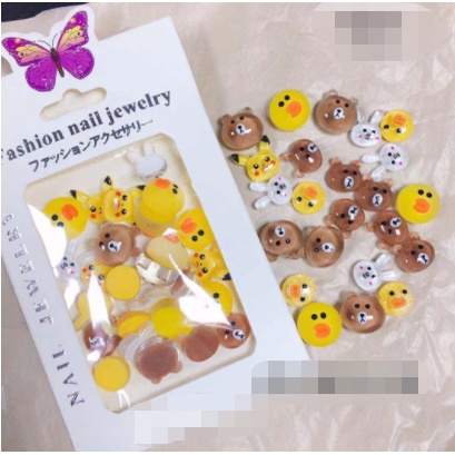 túi charm trang trí nail