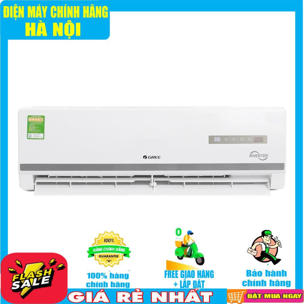 Điều hòa Gree 18000 2 chiều Inverter R410 GWH18WC-K3D9B7N(I/O)