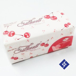 Giấy ăn rút đỏ silkwell