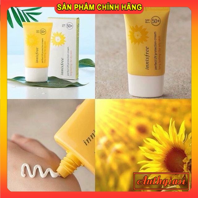 Kem chống nắng Innisfree Daily Mild \ No Sebum \ Triple Shield \ Longlasting KCN 50ml | BigBuy360 - bigbuy360.vn