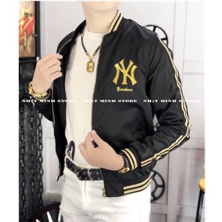 ÁO KHOÁC DÙ NAM CỔ TRỤ VIỀN TAY NY (hàng đẹp)