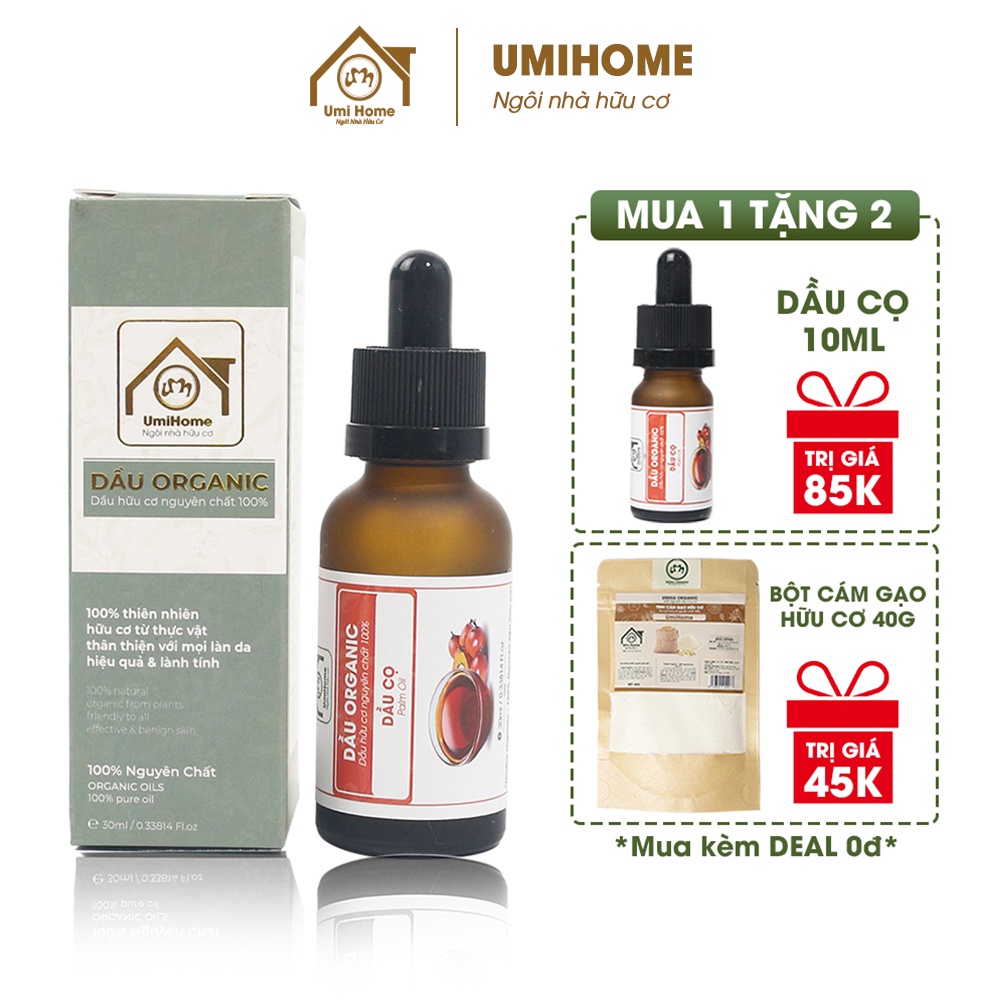 Dầu Cọ Chống rạn UMIHOME 30ML | Palm Oil Organic