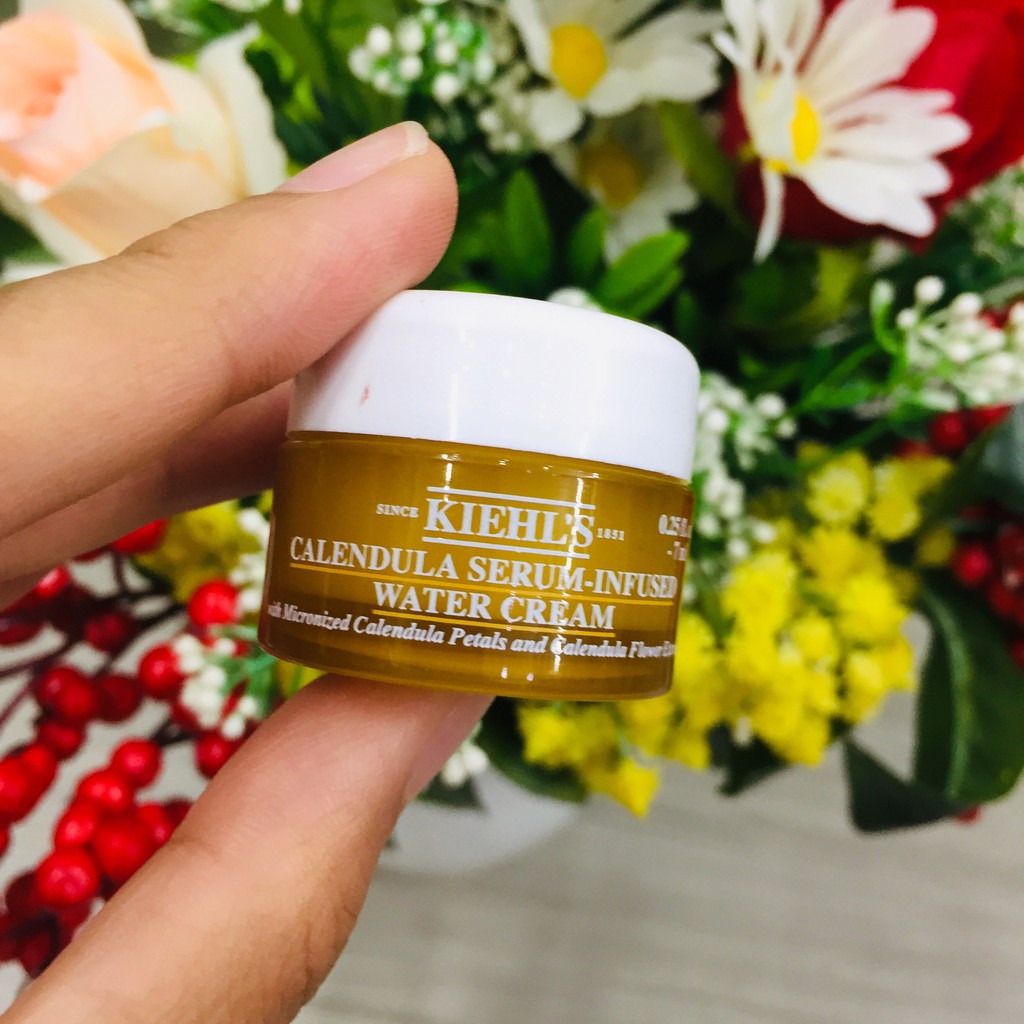 KEM DƯỠNG HOA CÚC NGẬM NƯỚC KIEHL'S CALENDULA SERUM INFUSED WATER CREAM 7ML